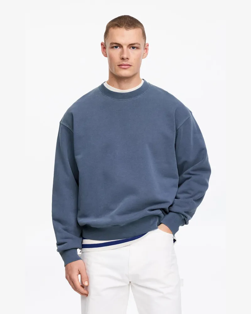 Arket Legeres Sweatshirt -Blau Blau