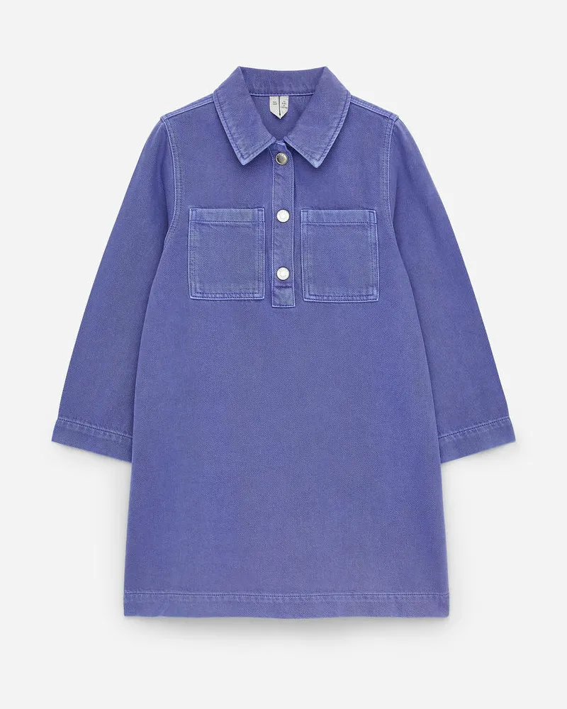 Arket Denim-Hemdkleid -Lila Lila