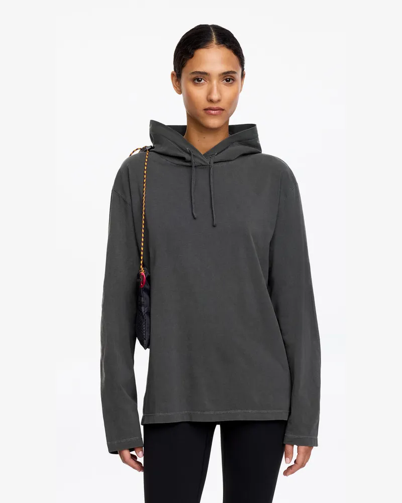 Arket Sweatshirt Mit Kapuze -Grau Grau