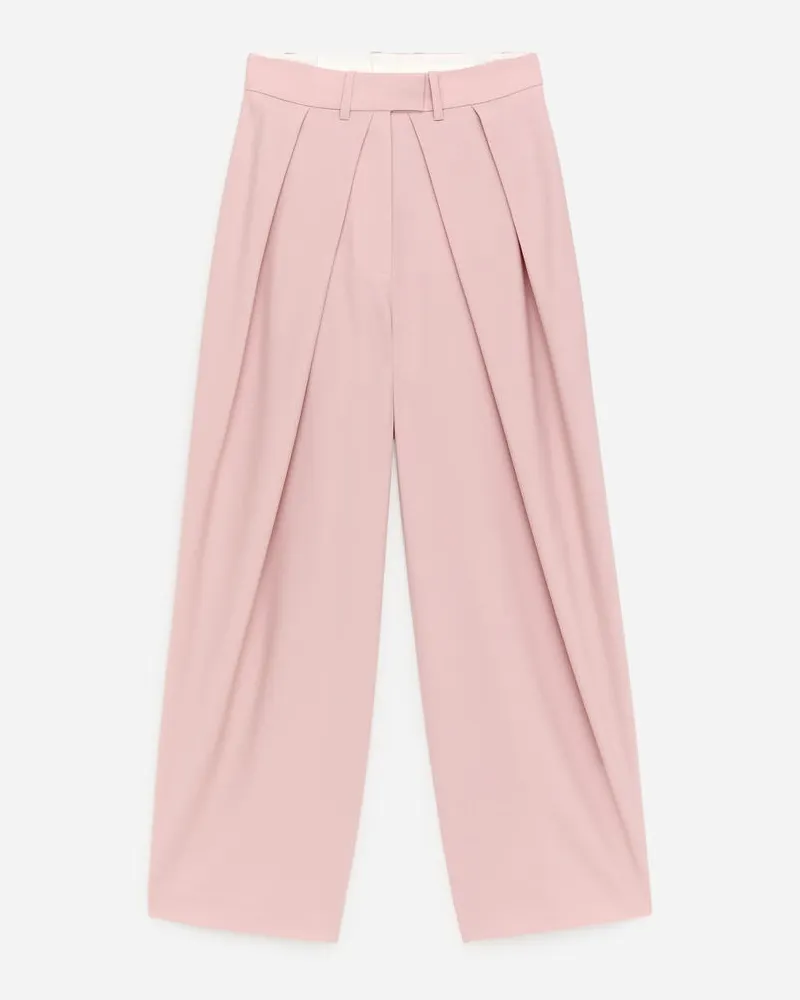 Arket Drapierte Hose -Rosa Rosa
