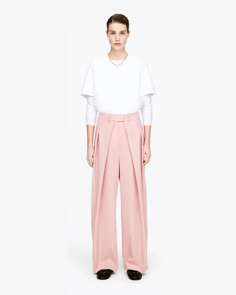 Arket Drapierte Hose -Rosa Rosa