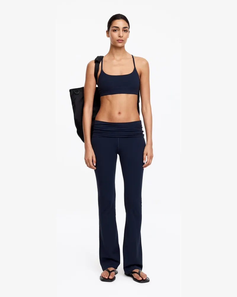 Arket Weiche Stretch-Leggings -Blau Blau