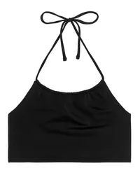 Arket Neckholder-Bikini-Top Schwarz