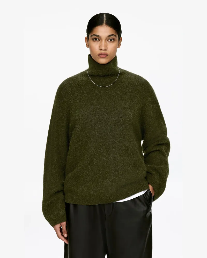 Arket Rollkragenpullover -Grün Grün