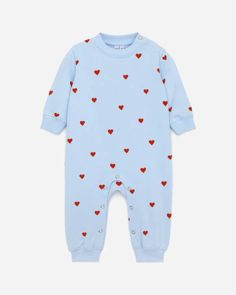 Arket Baumwoll-Overall - Blau Hellblau