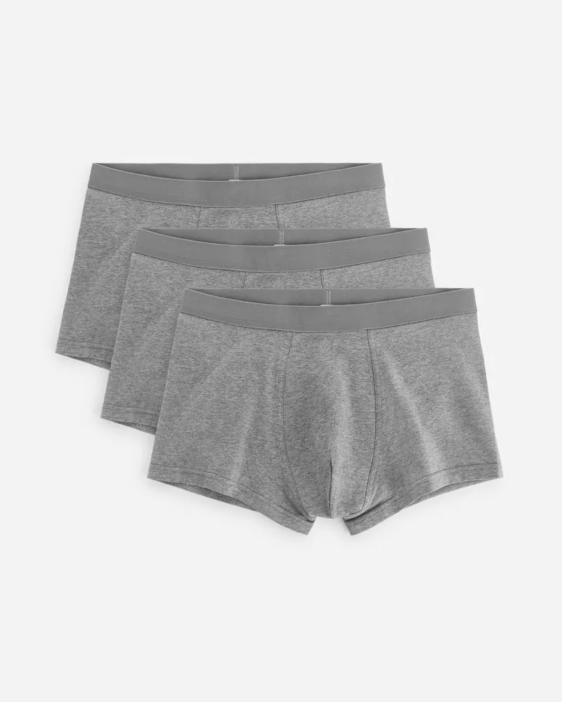 Arket Boxer Aus Jersey 3er-Set -Grau Grau