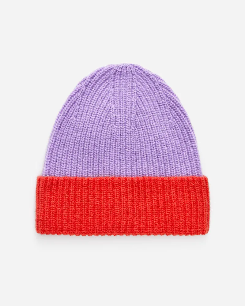 Arket Woll-Beanie -Lila Lila