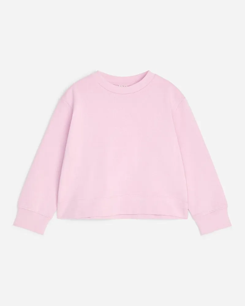 Arket Kastiges Sweatshirt -Rosa Rosa