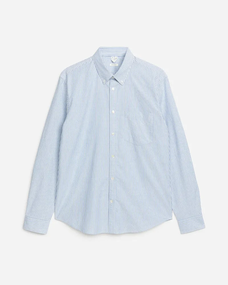 Arket Oxford-Hemd - Blau|Mehrfarbig Blau