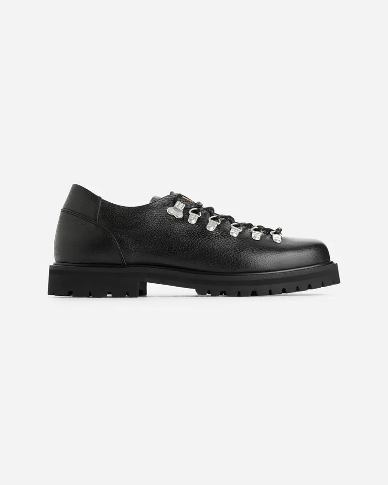 Arket Wanderschuh Aus Leder -Schwarz Schwarz