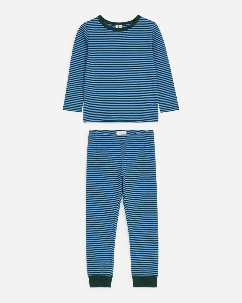 Arket Jersey-Pyjama -Blau Blau