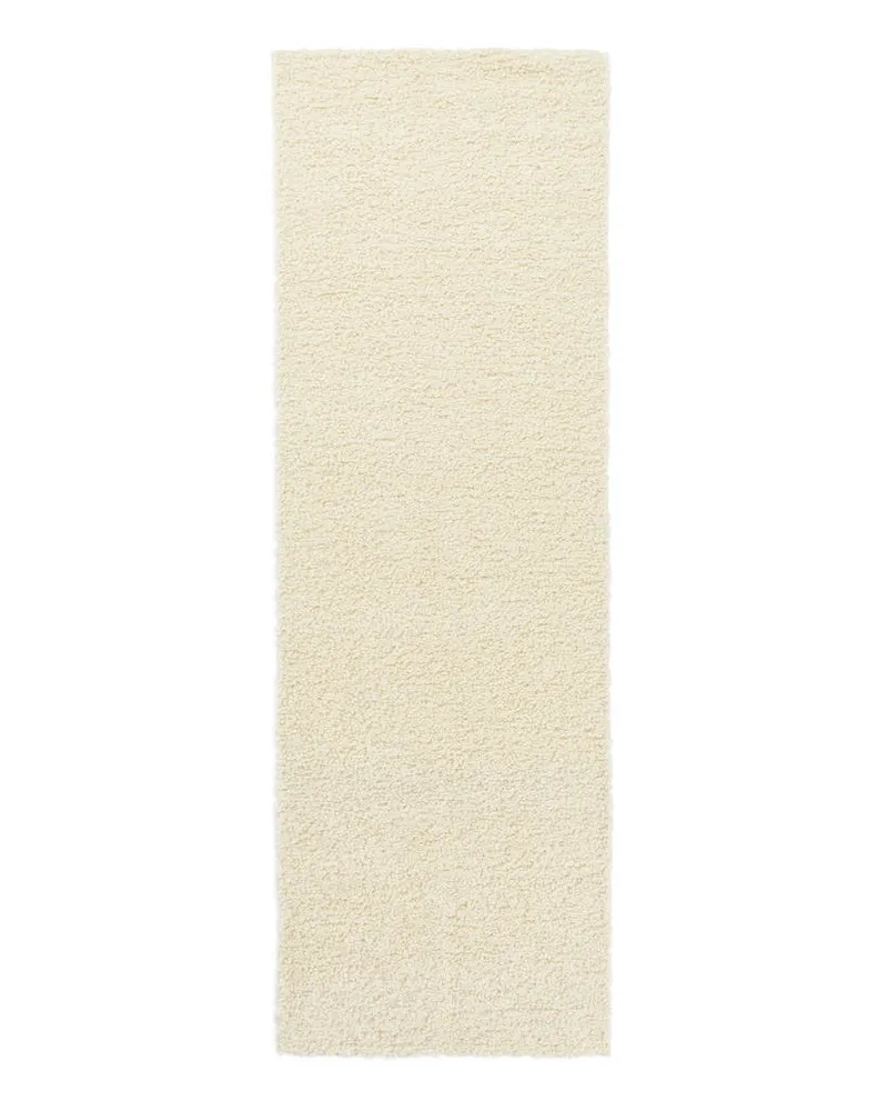 Arket Teppich Aus Wollmischung, 80 X 250 Cm - Beige Hellbeige