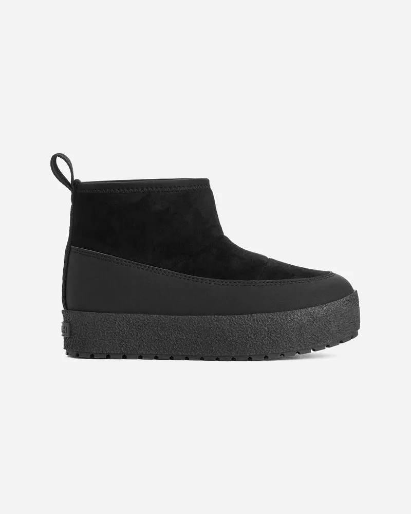 Arket Stiefel Alunda Hybrid JR Von Tretorn -Schwarz Schwarz