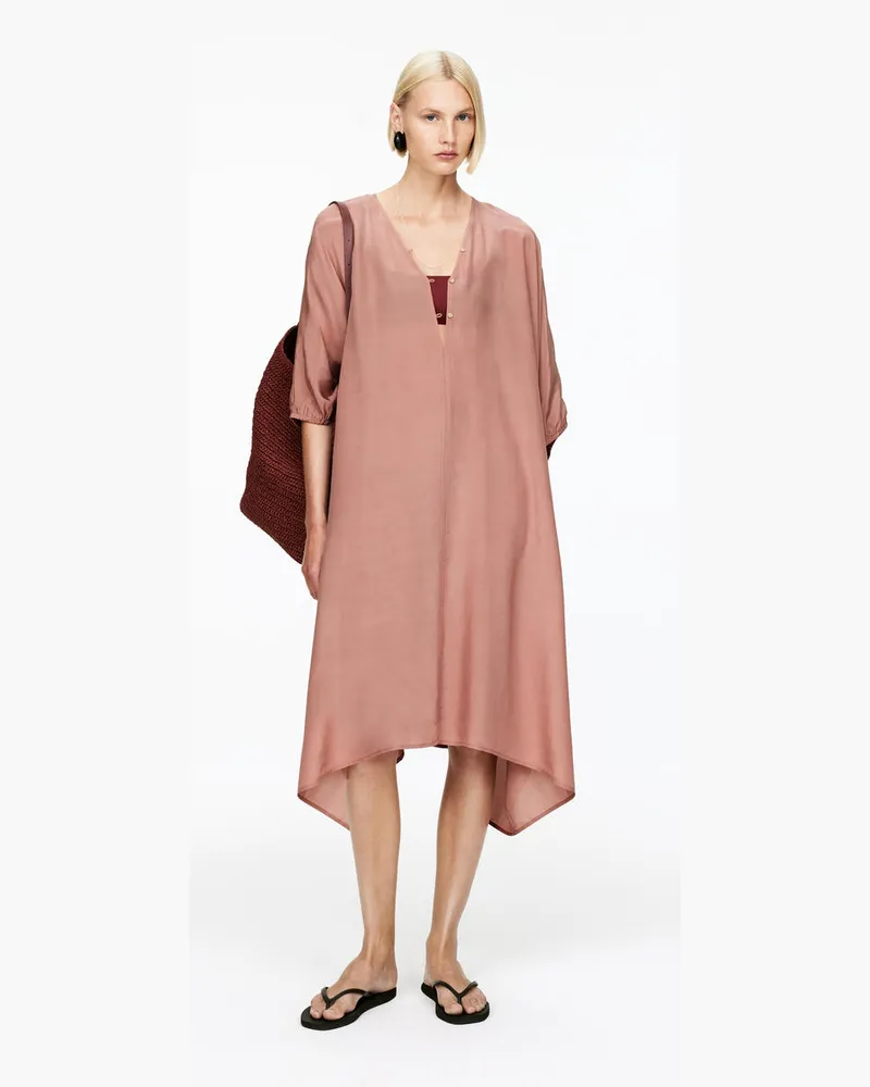 Arket Strandkleid Aus Lyocell-Mischung -Orange Orange