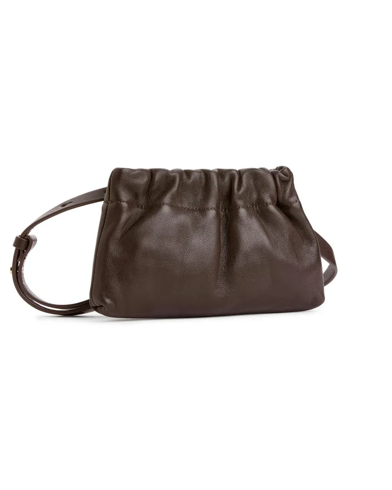 Arket Gürteltasche Aus Leder -Braun Braun