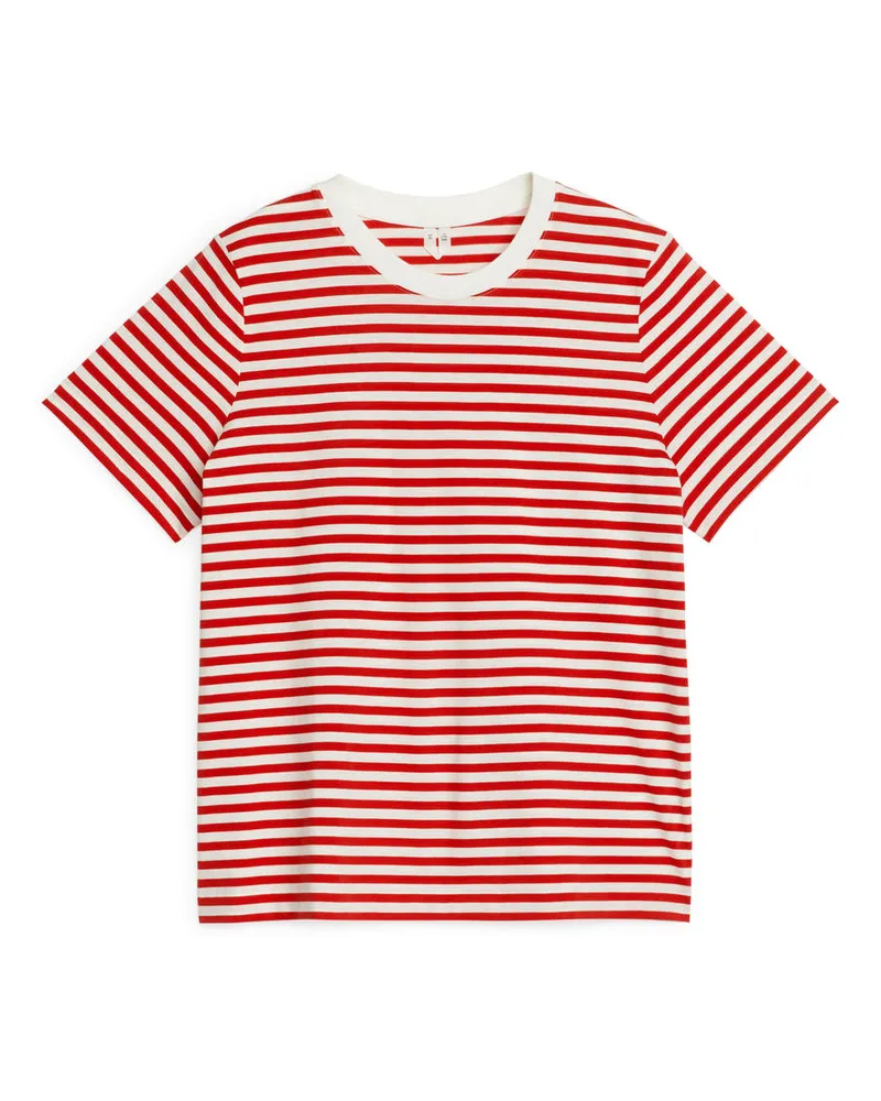 Arket LILY Charakteristisches T-Shirt -Rot Rot