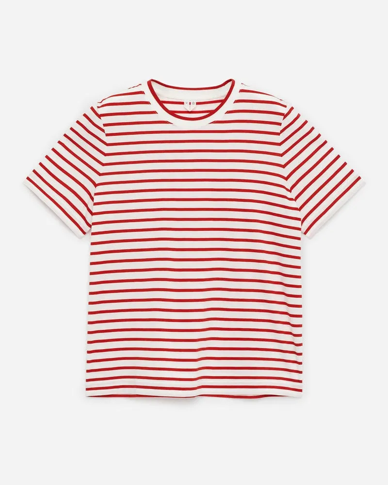Arket Signature-T-Shirt -Rot Rot