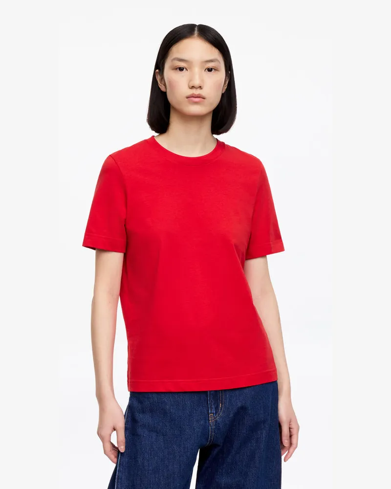 Arket LILY Charakteristisches T-Shirt -Rot Rot