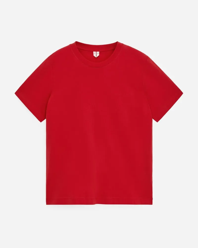 Arket Signature-T-Shirt -Rot Rot