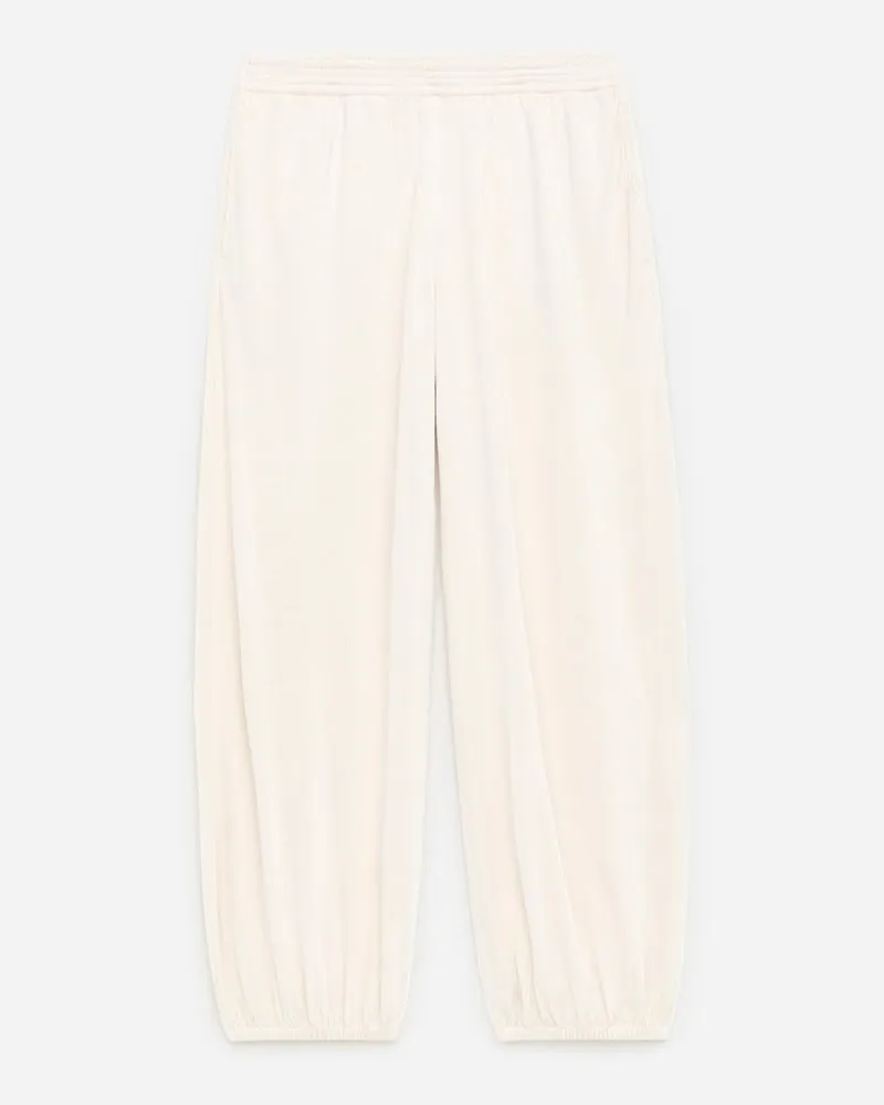 Arket Hose Mit Ballonschnitt -Weiß Weiß