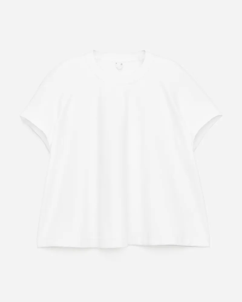 Arket T-Shirt In A-Linie -Weiß Weiß