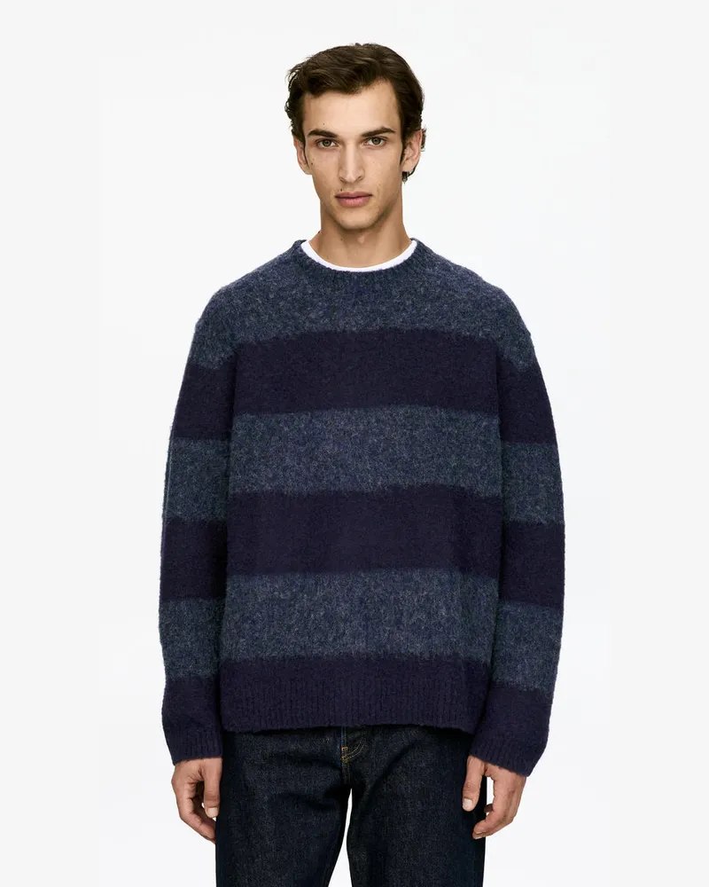 Arket Wollpullover -Blau Blau