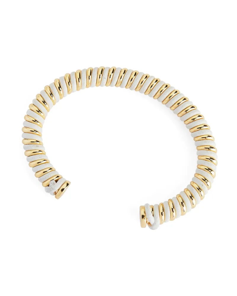 Arket Armreif Mit Twist-Detail - Goldfarben|Weiß|Mehrfarbig Gold