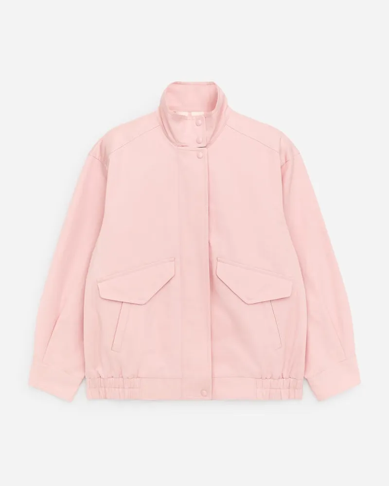 Arket Harrington-Jacke -Rosa Rosa