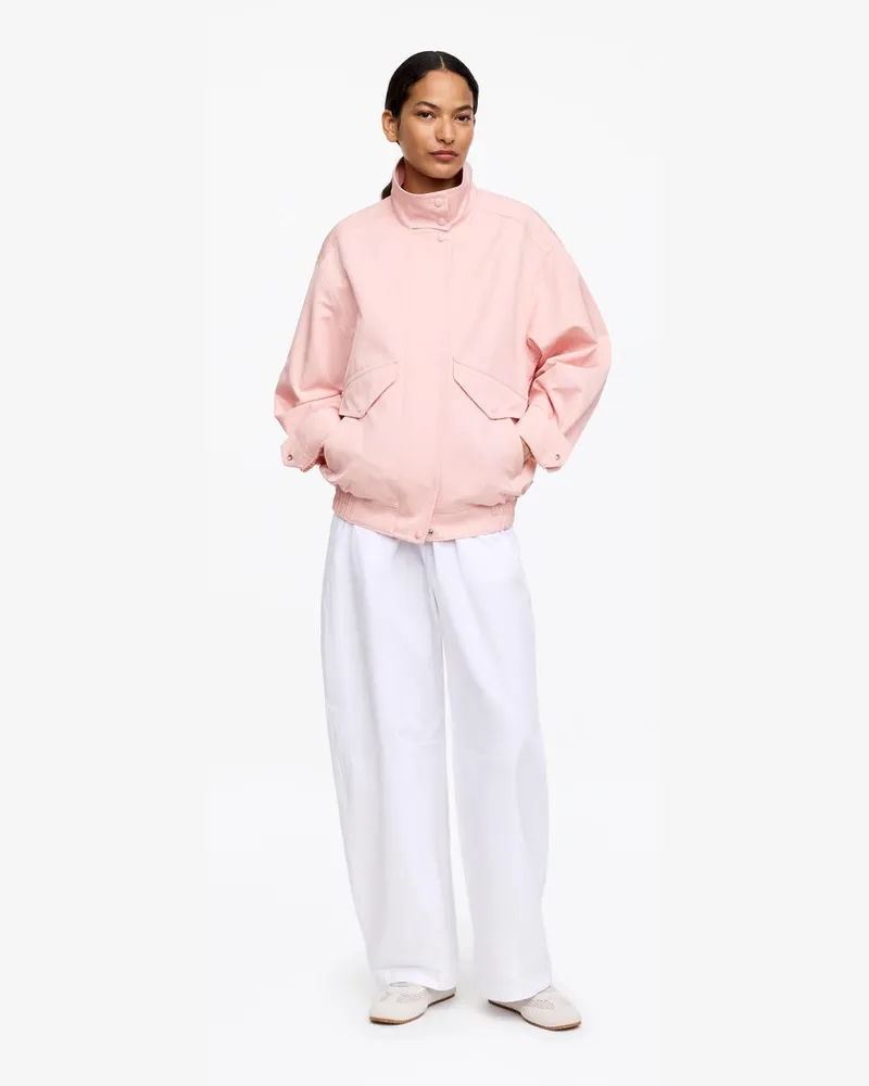 Arket Harrington-Jacke -Rosa Rosa