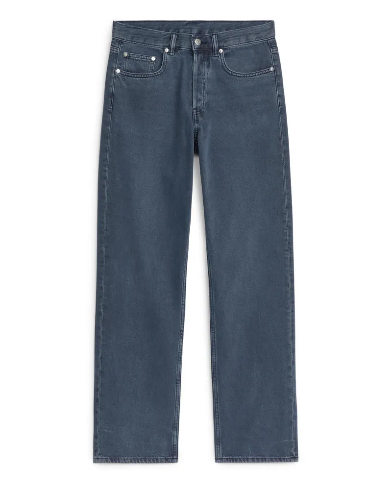 Arket Ocean Loose Straight Jeans - Blau Blau