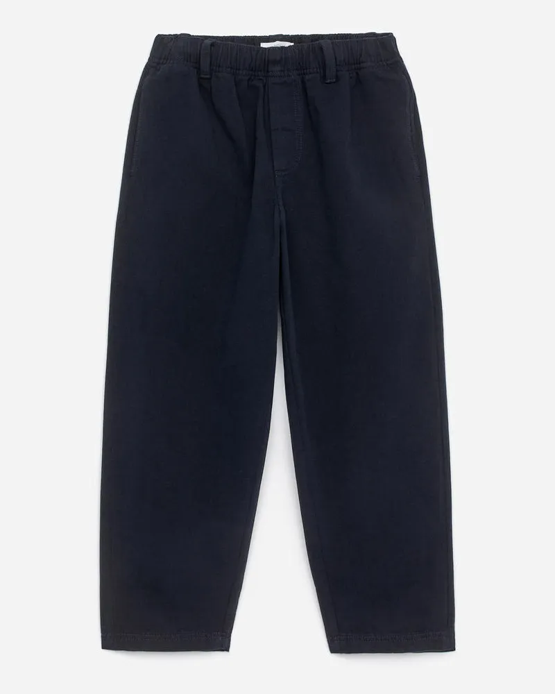Arket Baumwoll-Chino Mit Schmal Zulaufendem Bein -Blau Blau