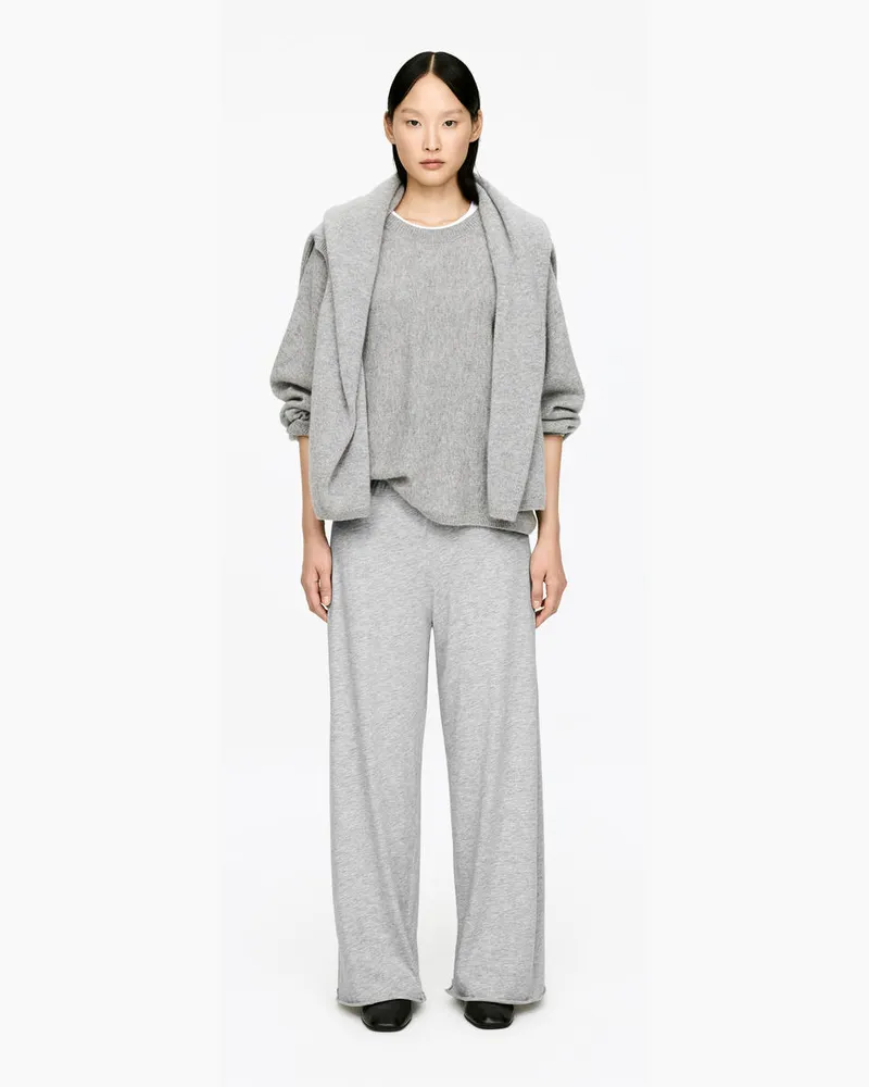 Arket Baumwollhose -Grau Grau