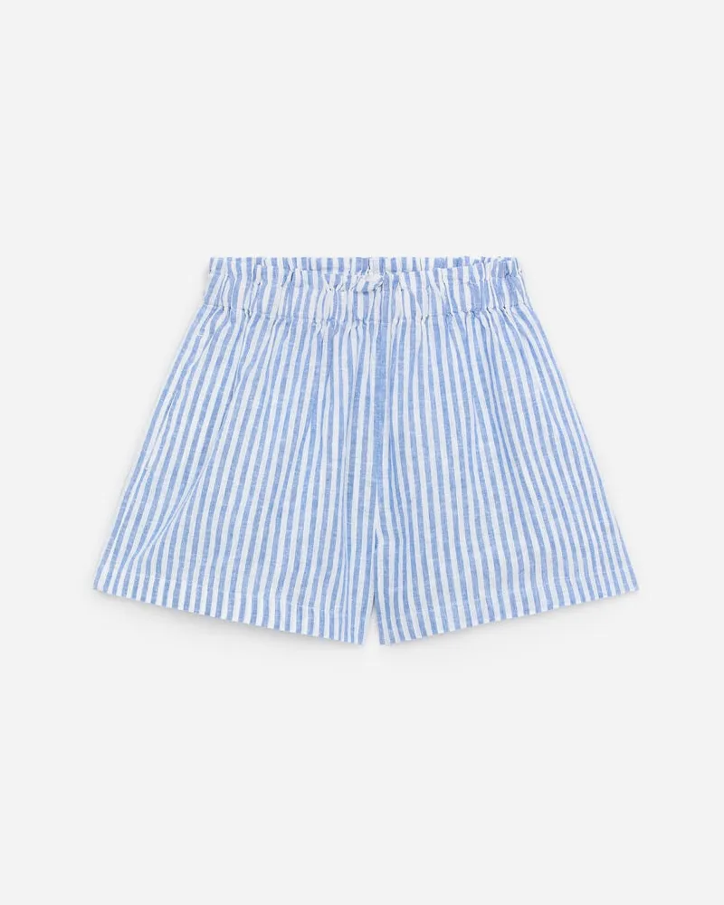 Arket Paperbag-Shorts -Blau Blau