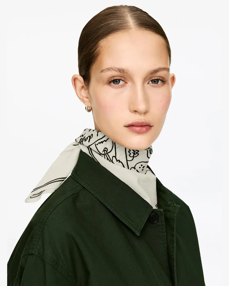 Arket ARKET CAFÉ Bandana -Schwarz Schwarz