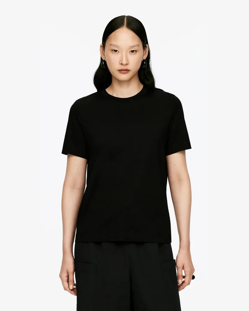 Arket LILY Charakteristisches T-Shirt -Schwarz Schwarz