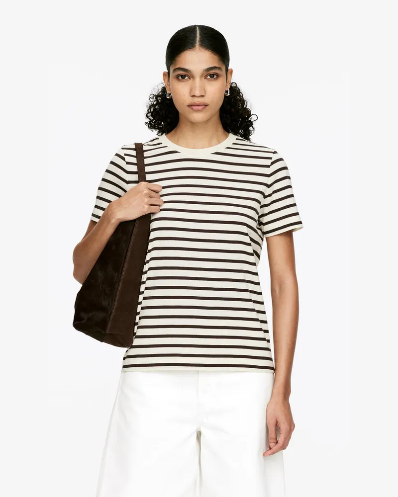 Arket LILY Charakteristisches T-Shirt -Schwarz Schwarz