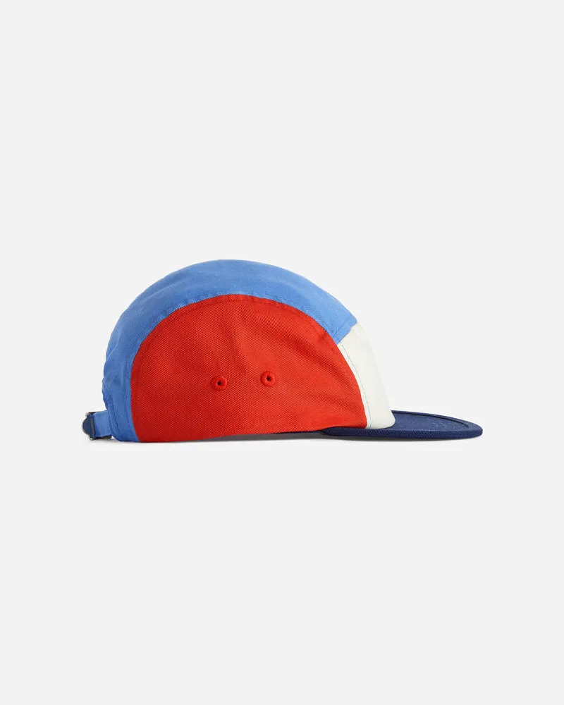 Arket Kappe Mit Blockstreifen - Blau|Rot|Mehrfarbig Blau