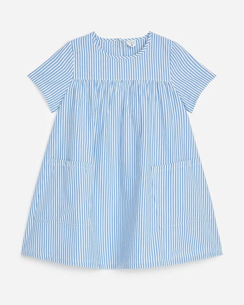 Arket Baumwollkleid -Blau Blau