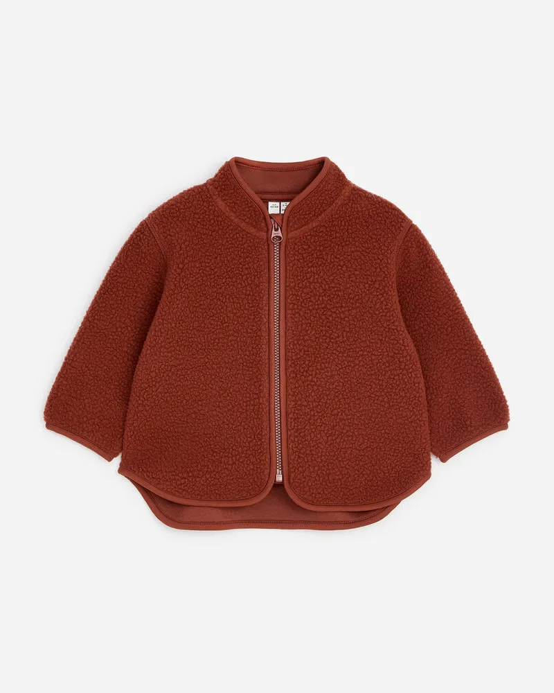 Arket Fleecejacke -Braun Braun