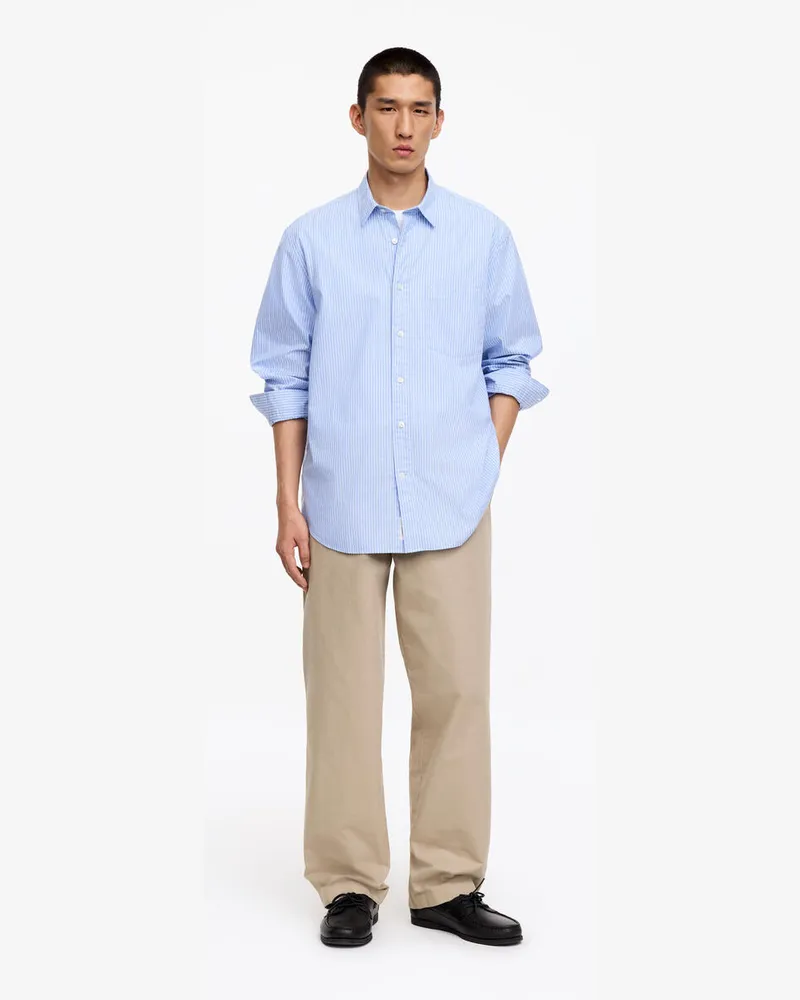 Arket Weite Workwear-Chinohose -Beige Beige