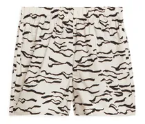 Bedruckte Nylon-Shorts
