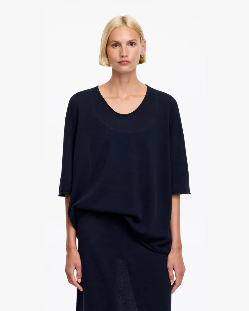 Arket Strickoberteil -Blau Blau
