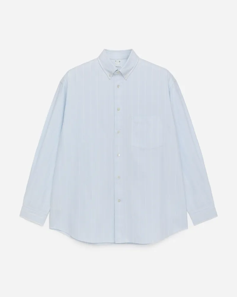 Arket Oxford-Hemd In Oversized-Passform -Blau Blau