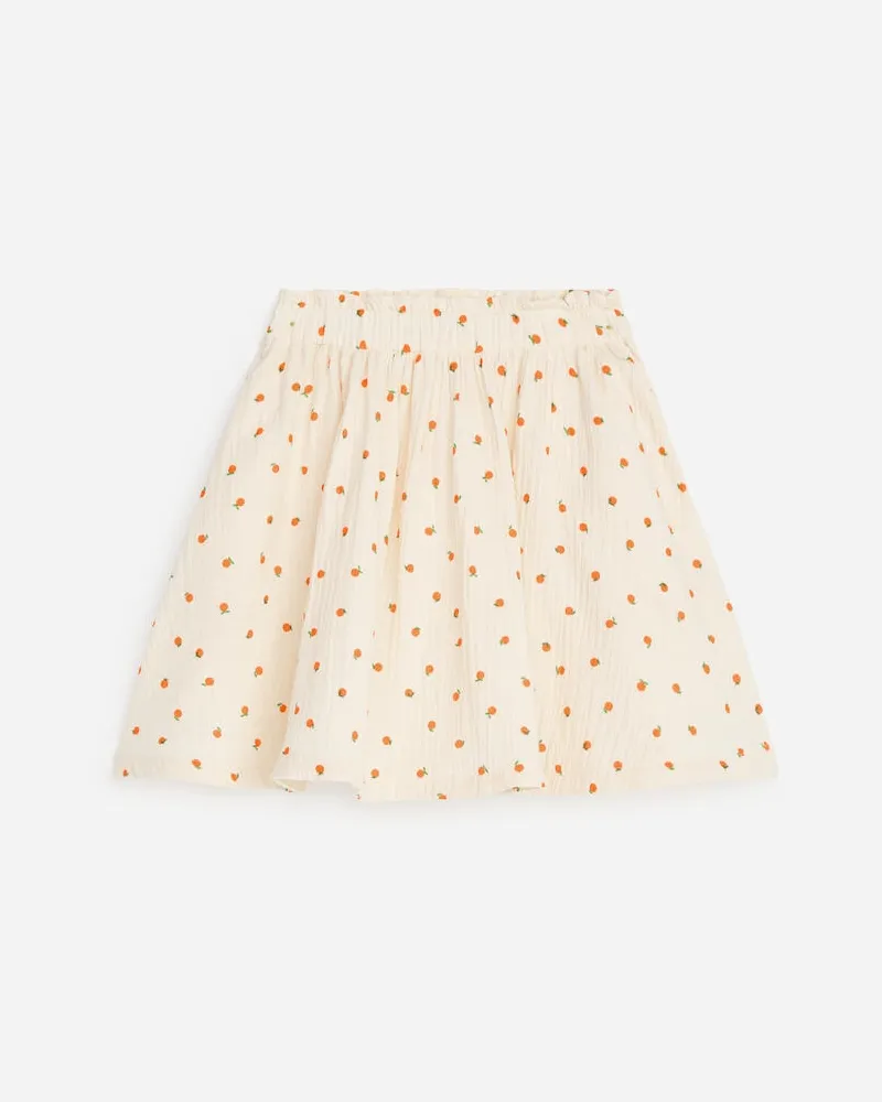 Arket Rock Aus Baumwollmusselin -Weiß Weiß