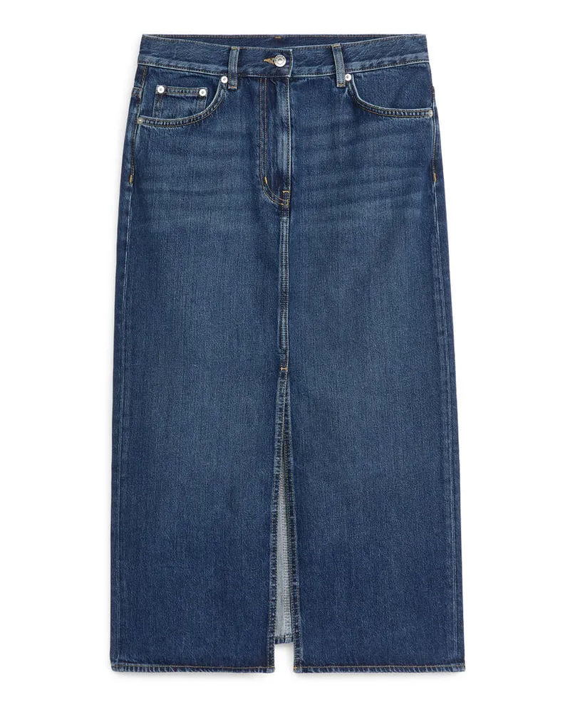 Arket Jeansrock - Blau Dunkelblau