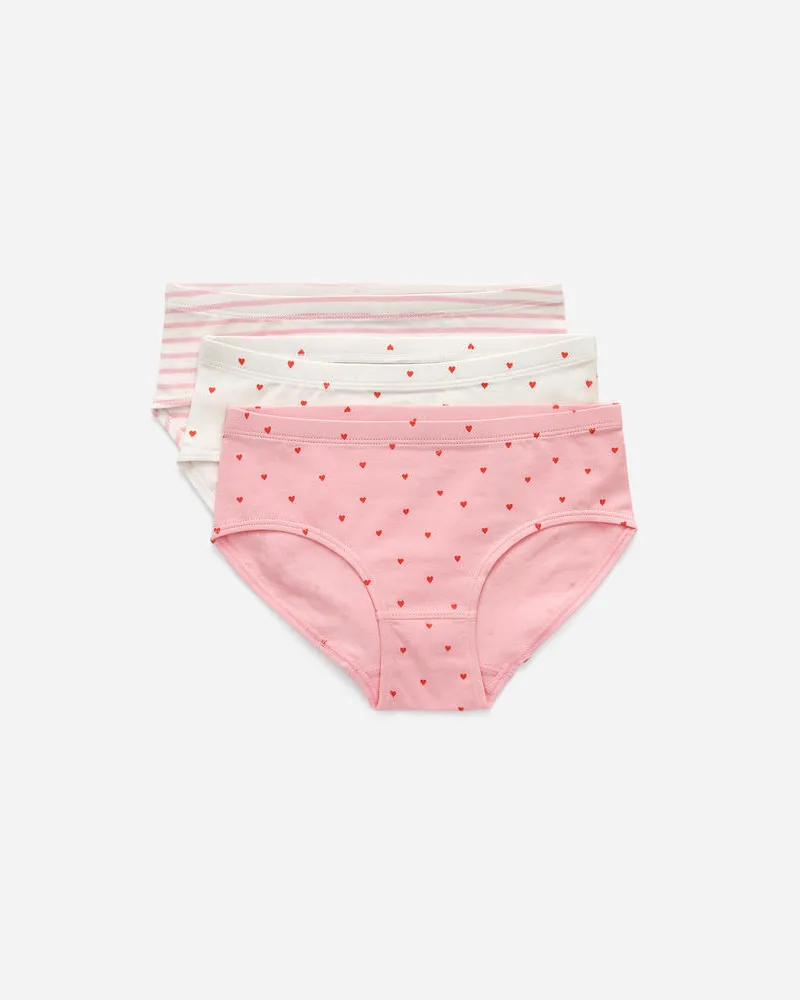 Arket Slips Aus Baumwolljersey 3er-Set -Mehrfarbig Mehrfarbig
