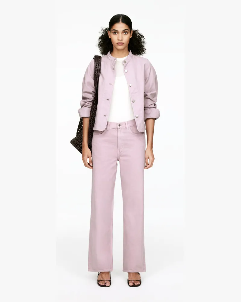 Arket CORAL Wide Jeans -Lila Lila