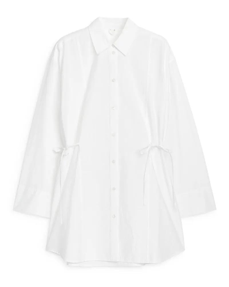 Arket Loungewear-Hemd - Weiß Weiß