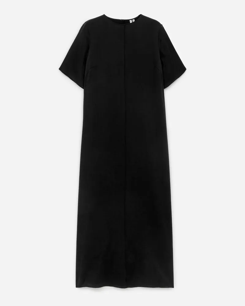 Arket Seidenkleid -Schwarz Schwarz