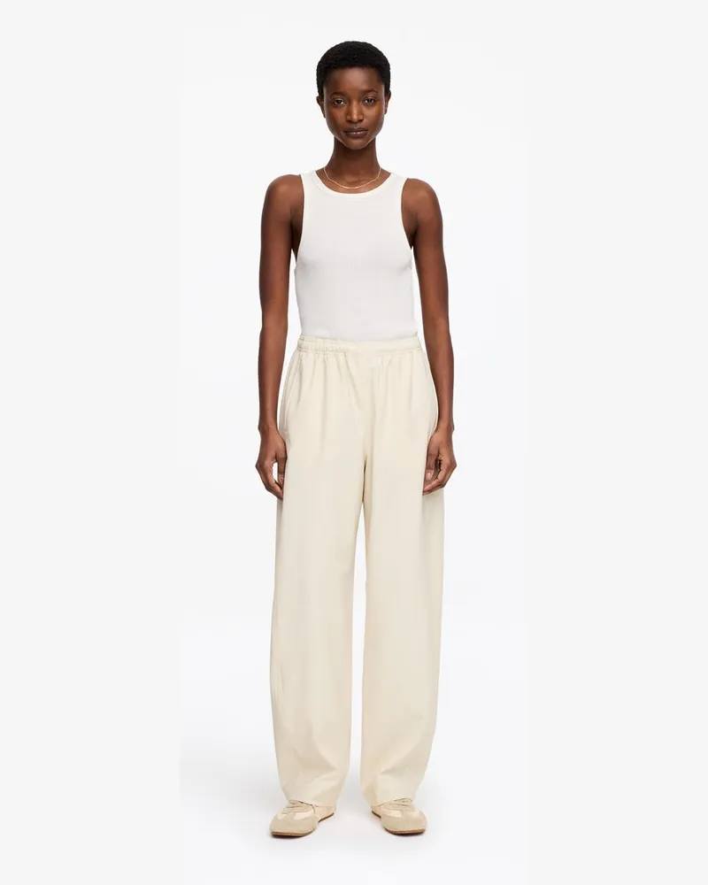 Arket Lockere Hose -Beige Beige